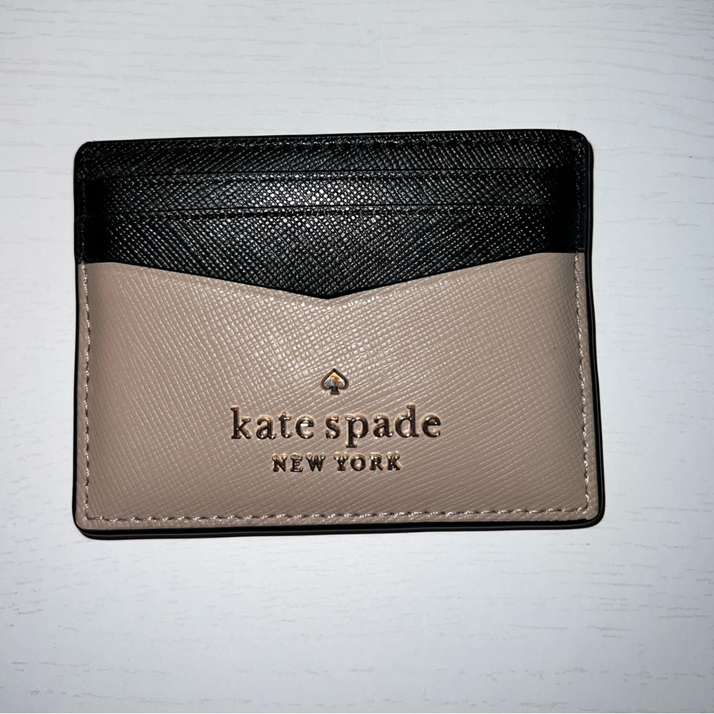 Kate Spade Colorblocked Cardholder Slim Card Case